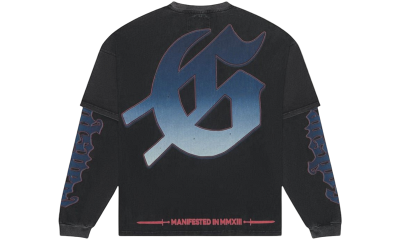 Godspeed Endzone Dual Wash Black Longsleeve