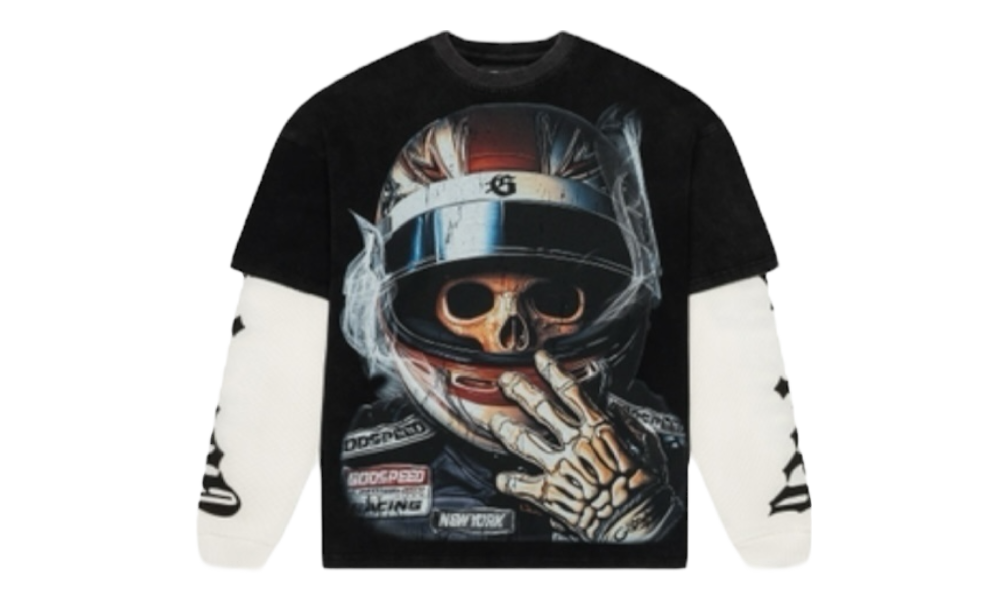 Godspeed F1 World Cup Layered Black Longsleeve T-Shirt-Bullseye Sneaker Boutique