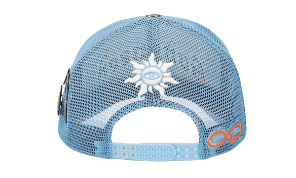 Godspeed Forever Baby Blue Trucker Hat