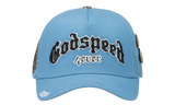 Godspeed Forever Baby Blue Trucker Hat-Bullseye Sneaker Boutique