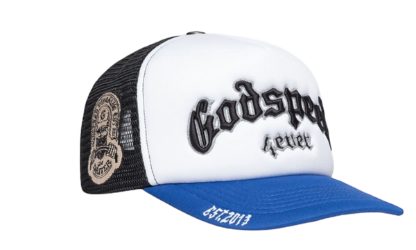 Godspeed Forever Black/Blue Foam Trucker Hat