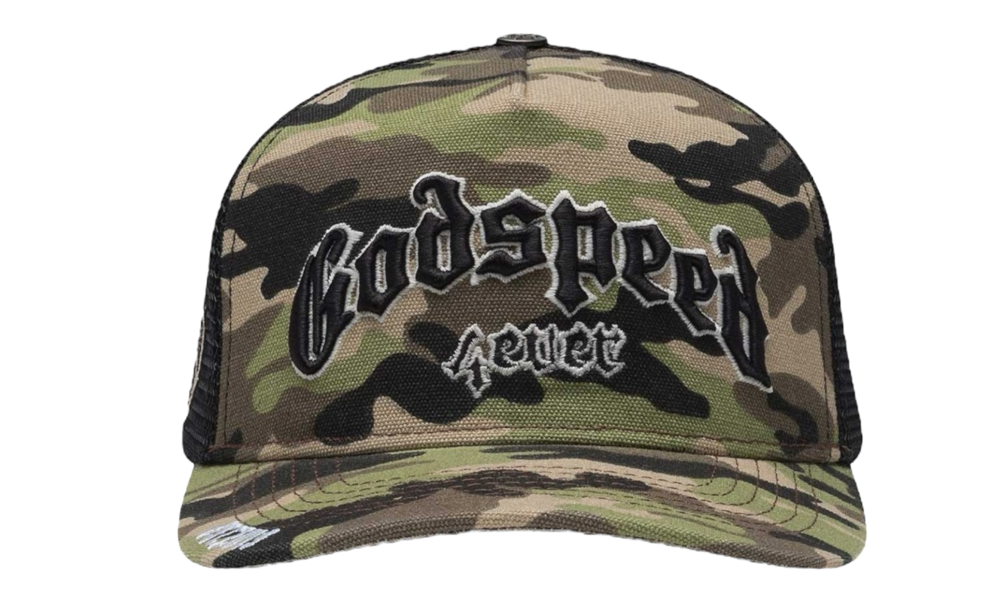Godspeed Forever Camo Trucker Hat-Bullseye Sneaker Boutique