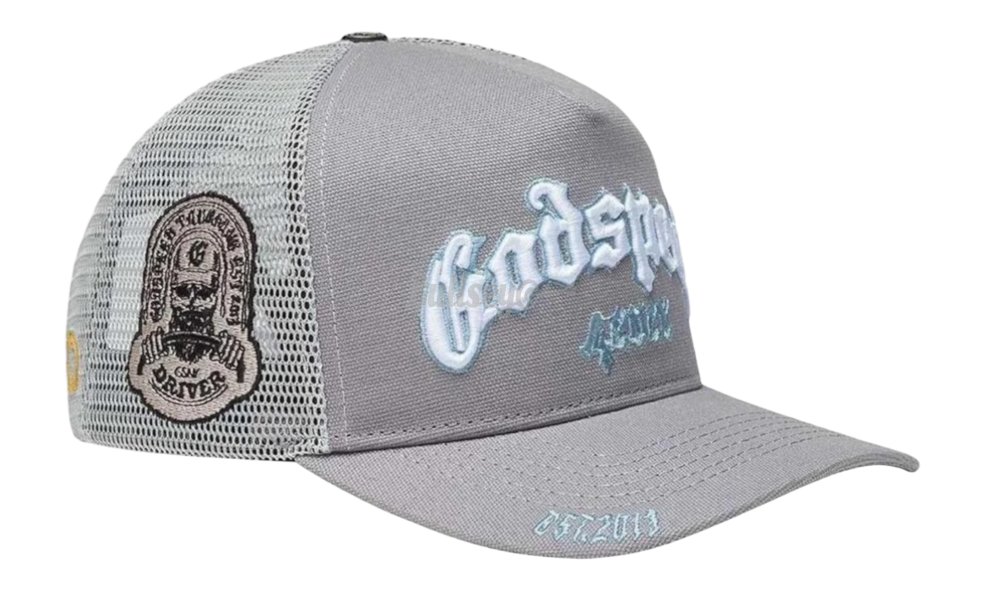 Godspeed Forever Cool Grey Trucker Hat