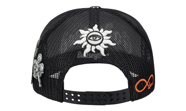 Godspeed Forever Premium Leather Black Trucker Hat