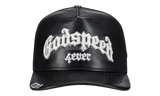 Godspeed Forever Premium Leather Black Trucker Hat-Bullseye Sneaker Boutique