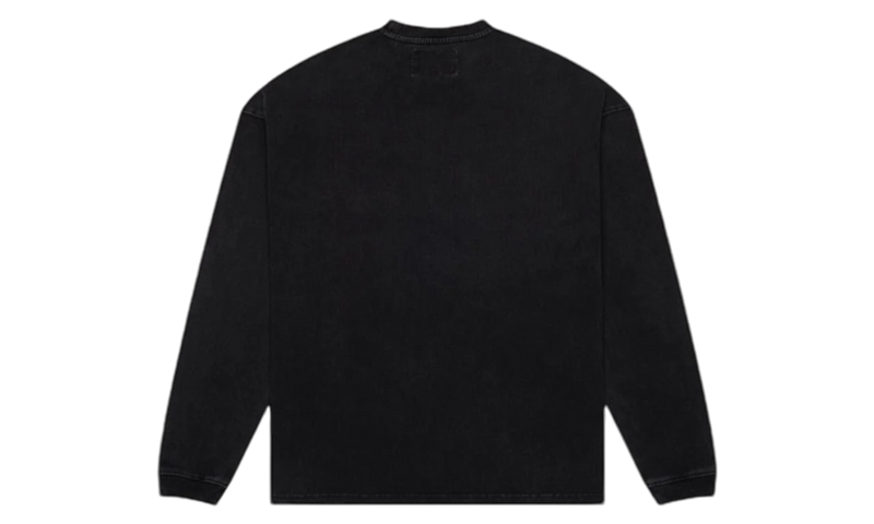 Godspeed Human vs. AI Black Wash Long Sleeve T-Shirt