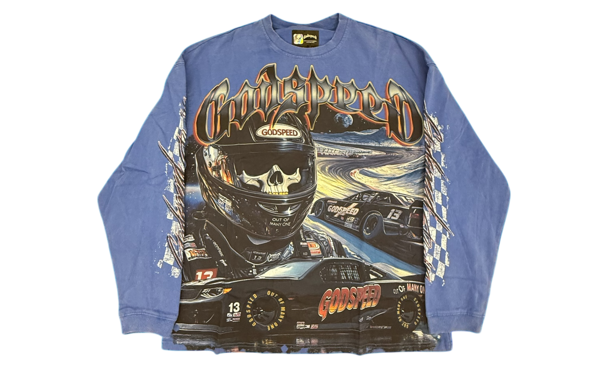 Godspeed Le Demier Royal Blue Longsleeve T-Shirt-Bullseye Sneaker Boutique