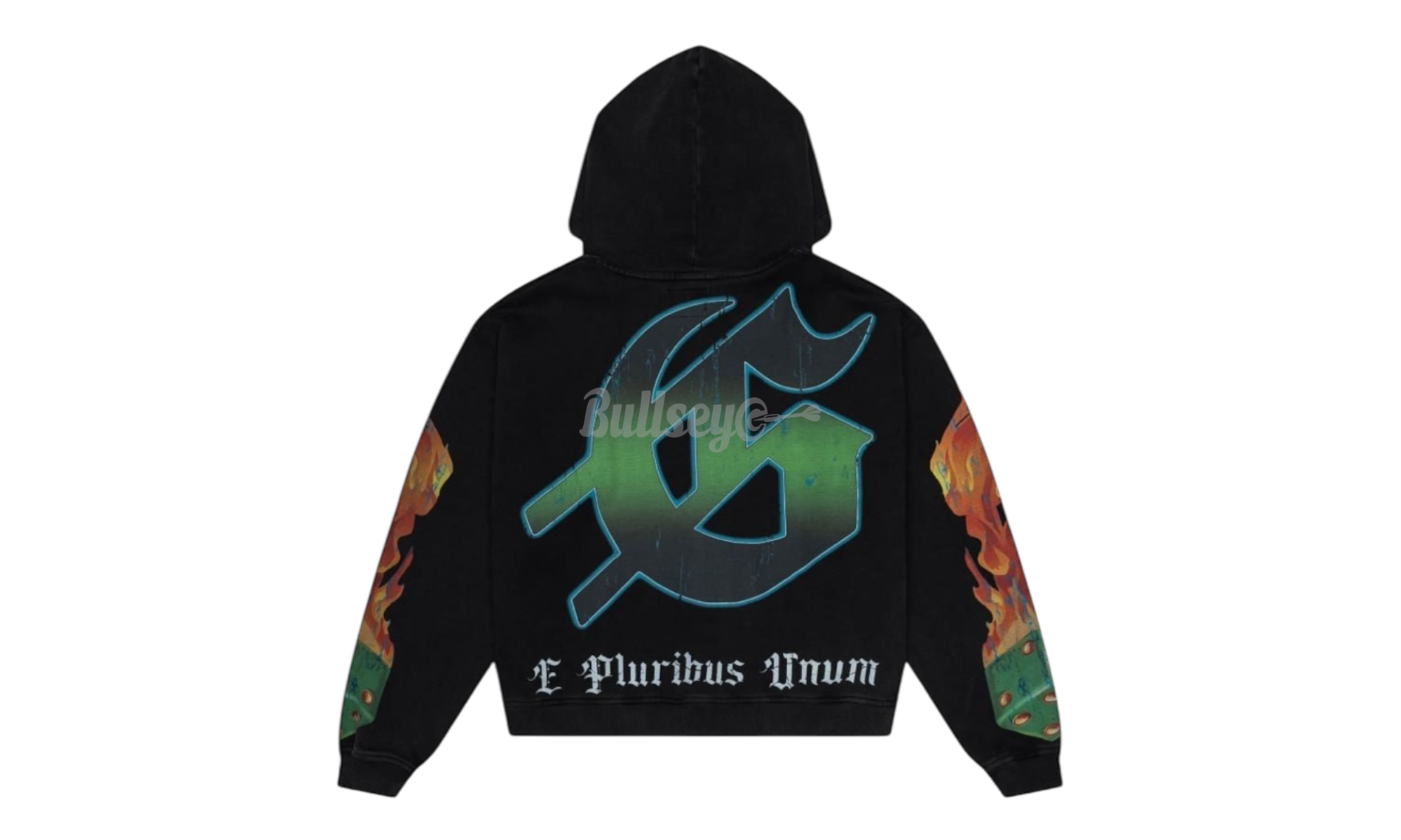 Godspeed Life's A Gamble Washed Black Hoodie (PreOwned)