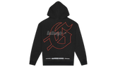 Godspeed Mankind vs Ai Embroidered Black Hoodie