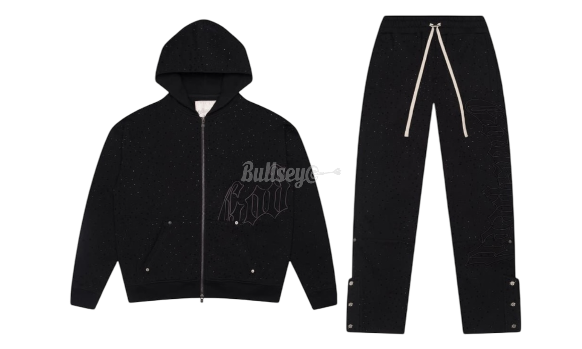 Godspeed OG Logo Black/Black V2 VVS Sweatsuit-Bullseye Sneaker Boutique