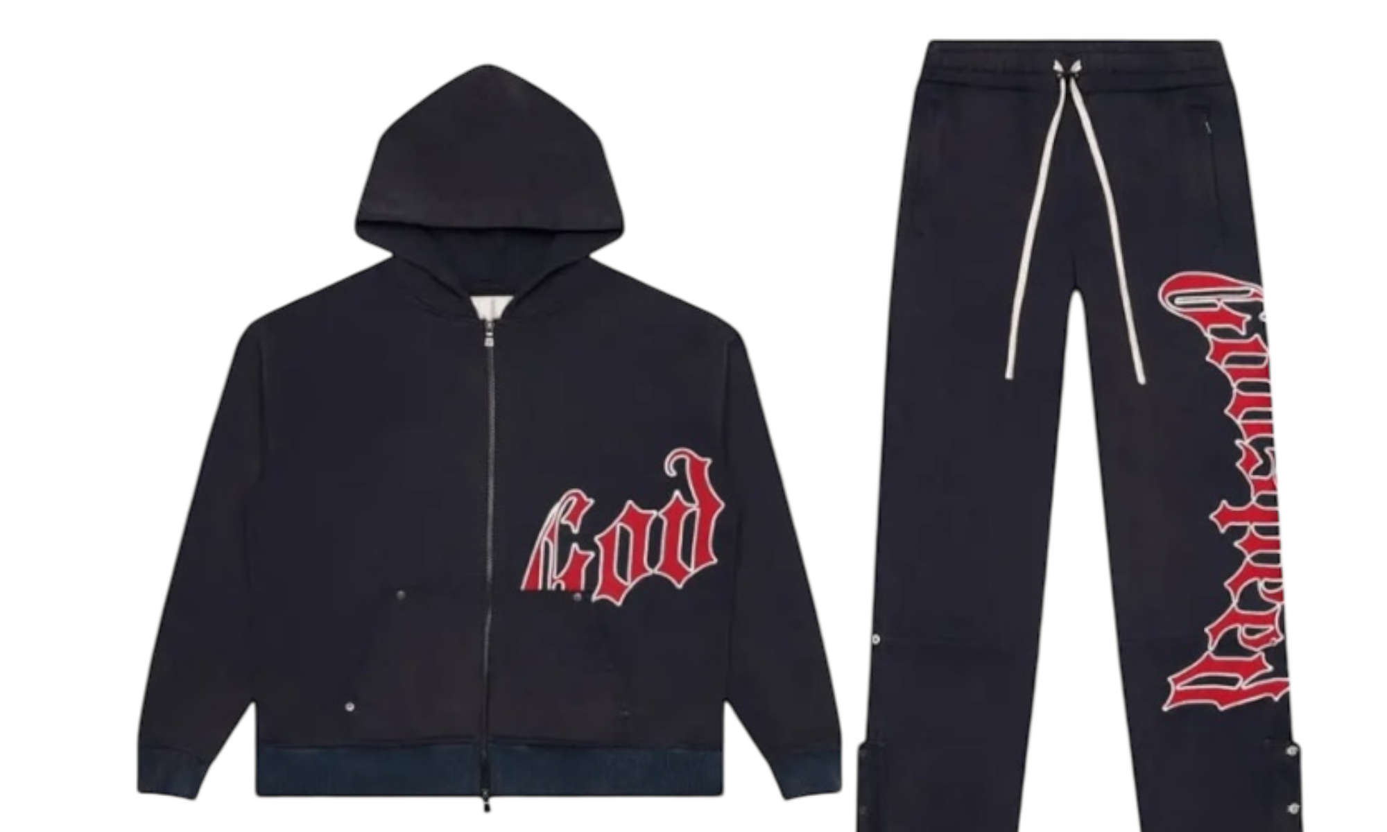 Godspeed OG Logo Black/Dark Red Sweatsuit-Bullseye Sneaker Boutique
