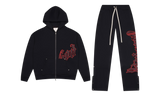 Godspeed OG Logo Black/Red V2 Sweatsuit-Bullseye Sneaker Boutique