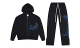 Godspeed OG Logo Black/Royal Blue V2 Sweatsuit-Bullseye Sneaker Boutique