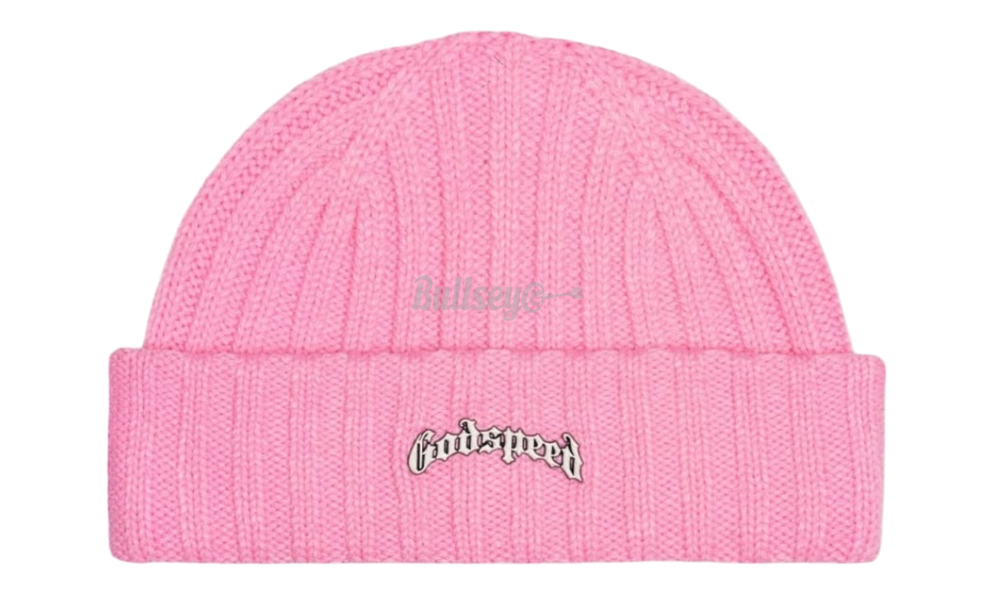 Godspeed OG Logo Emblem Hyper Pink Beanie-Bullseye Sneaker Boutique