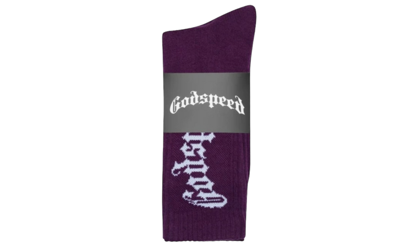 Godspeed OG Logo Grape Socks-Bullseye Sneaker Boutique