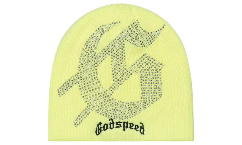 Godspeed OG Logo Neon Green Beanie-Bullseye Sneaker Boutique