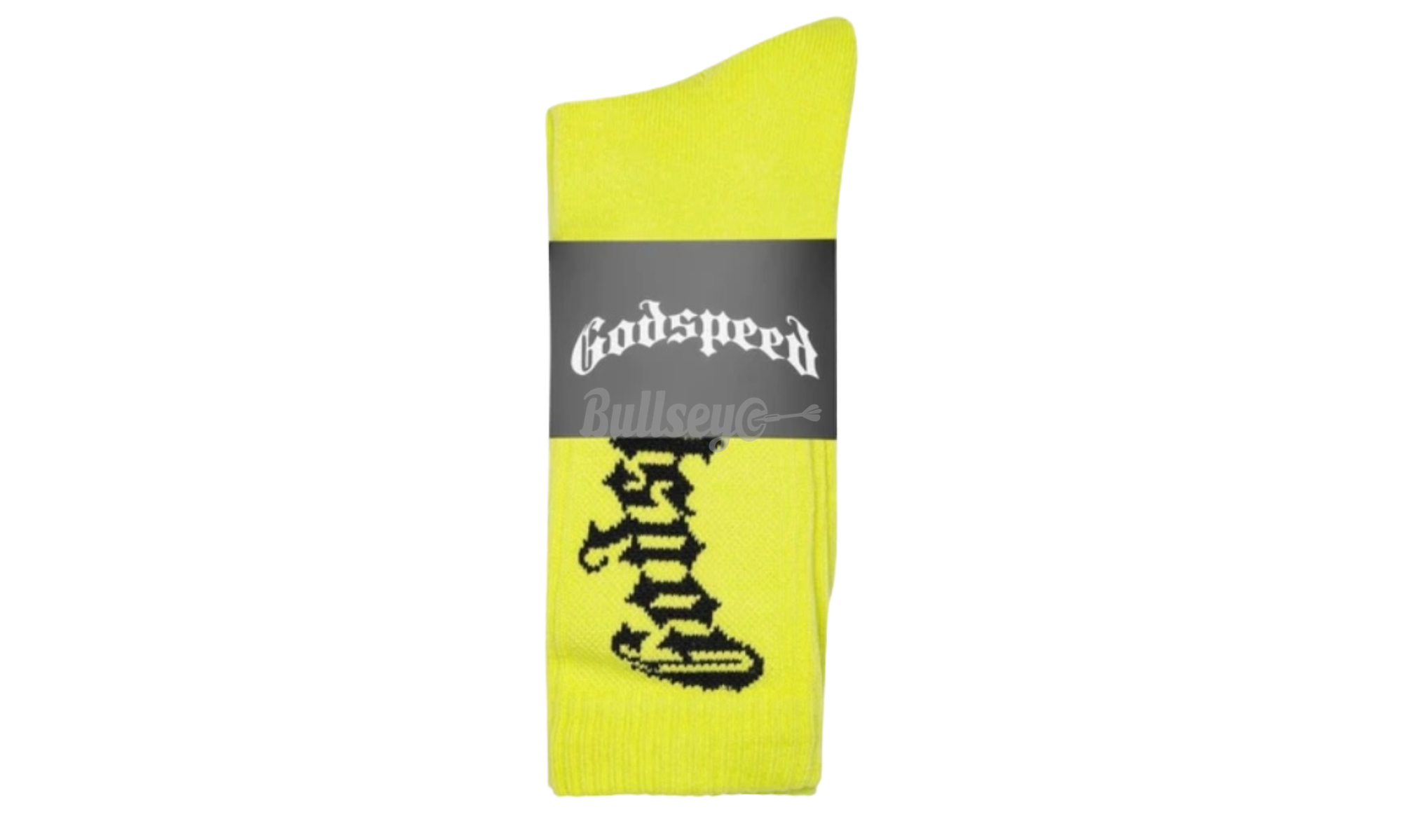 Godspeed OG Logo Neon Yellow Socks – Bullseye Sneaker Boutique