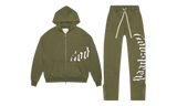 Godspeed OG Logo Olive V2 Sweatsuit-Bullseye Sneaker Boutique