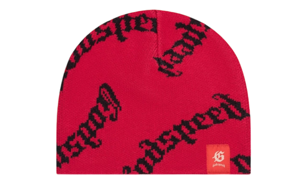 Godspeed OG Logo Red Beanie-Bullseye Sneaker Boutique