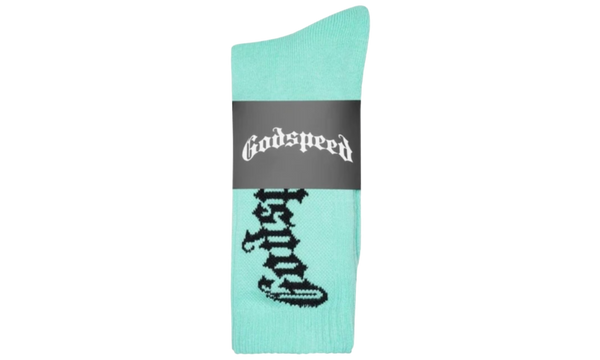 Godspeed OG Logo Teal Socks-Bullseye Sneaker Boutique