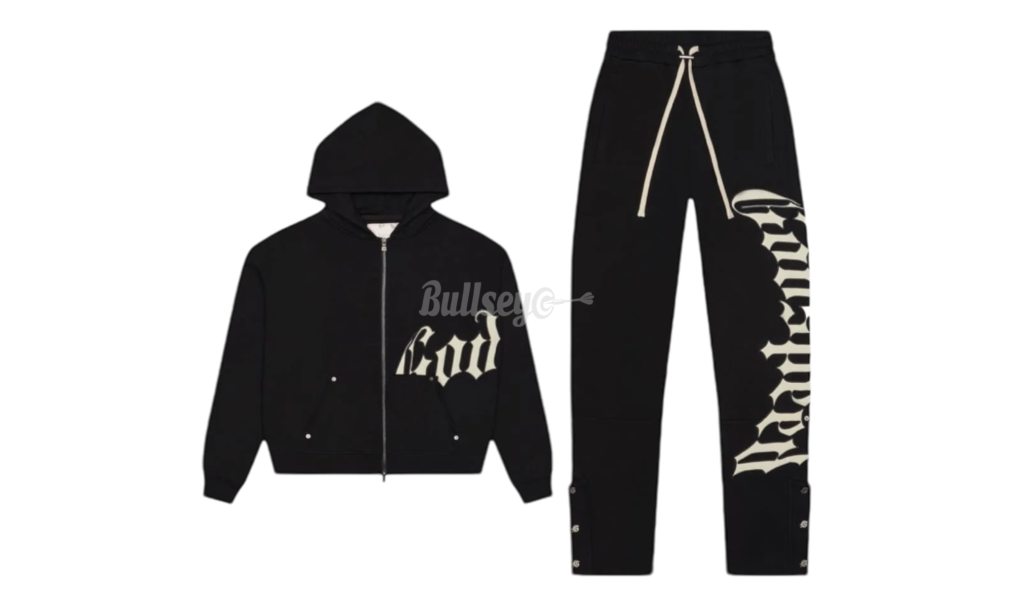 Godspeed OG Logo Washed Black Sweatsuit-Bullseye Sneaker Boutique