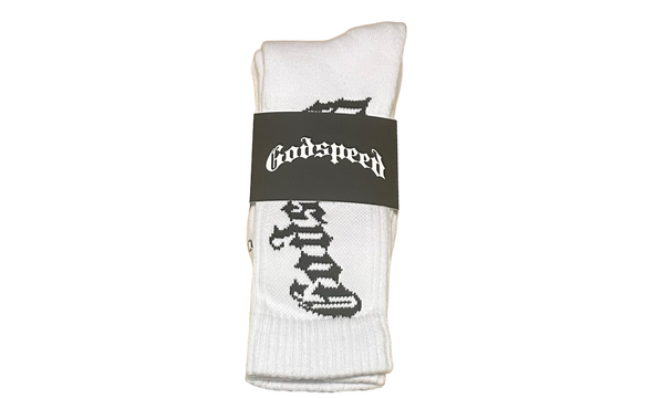 Godspeed OG Logo White Socks-Bullseye Sneaker Boutique