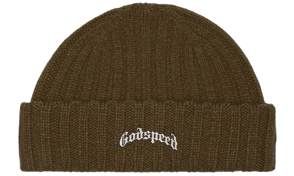 Godspeed Og Logo Emblem Olive Beanie-Bullseye Sneaker Boutique