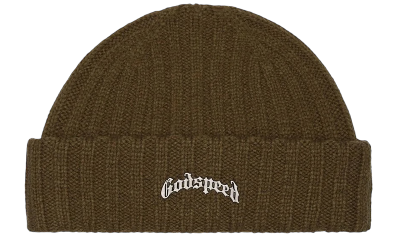 Godspeed Og Logo Emblem Olive Beanie-Bullseye Sneaker Boutique