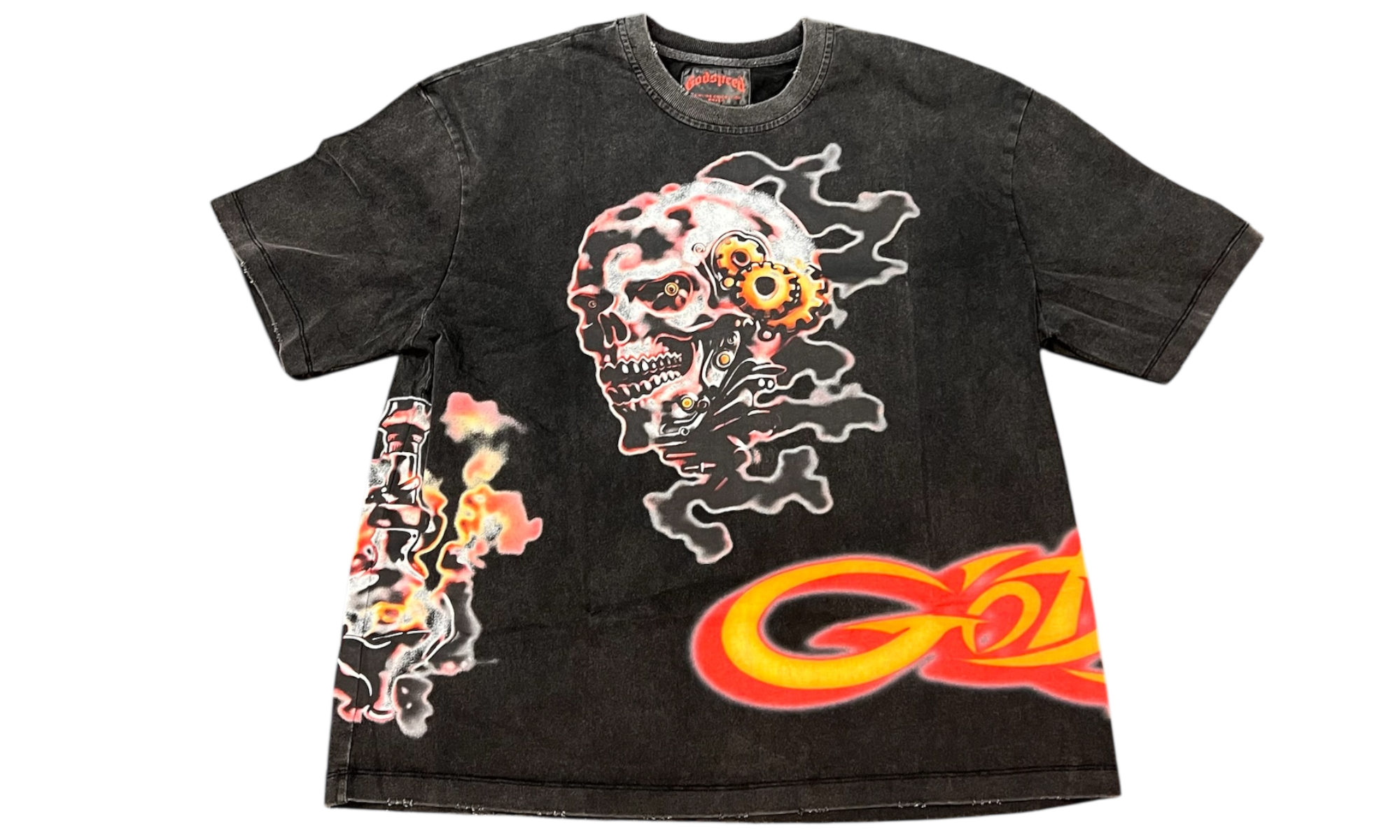 Godspeed P.Y.P Washed Black T-Shirt-Bullseye Sneaker Boutique