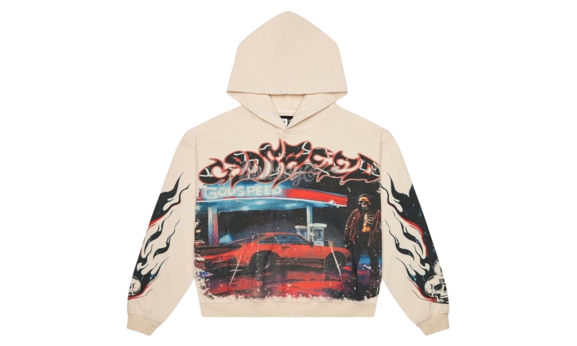 Godspeed Pitstop Bone Hoodie-Bullseye Sneaker Boutique