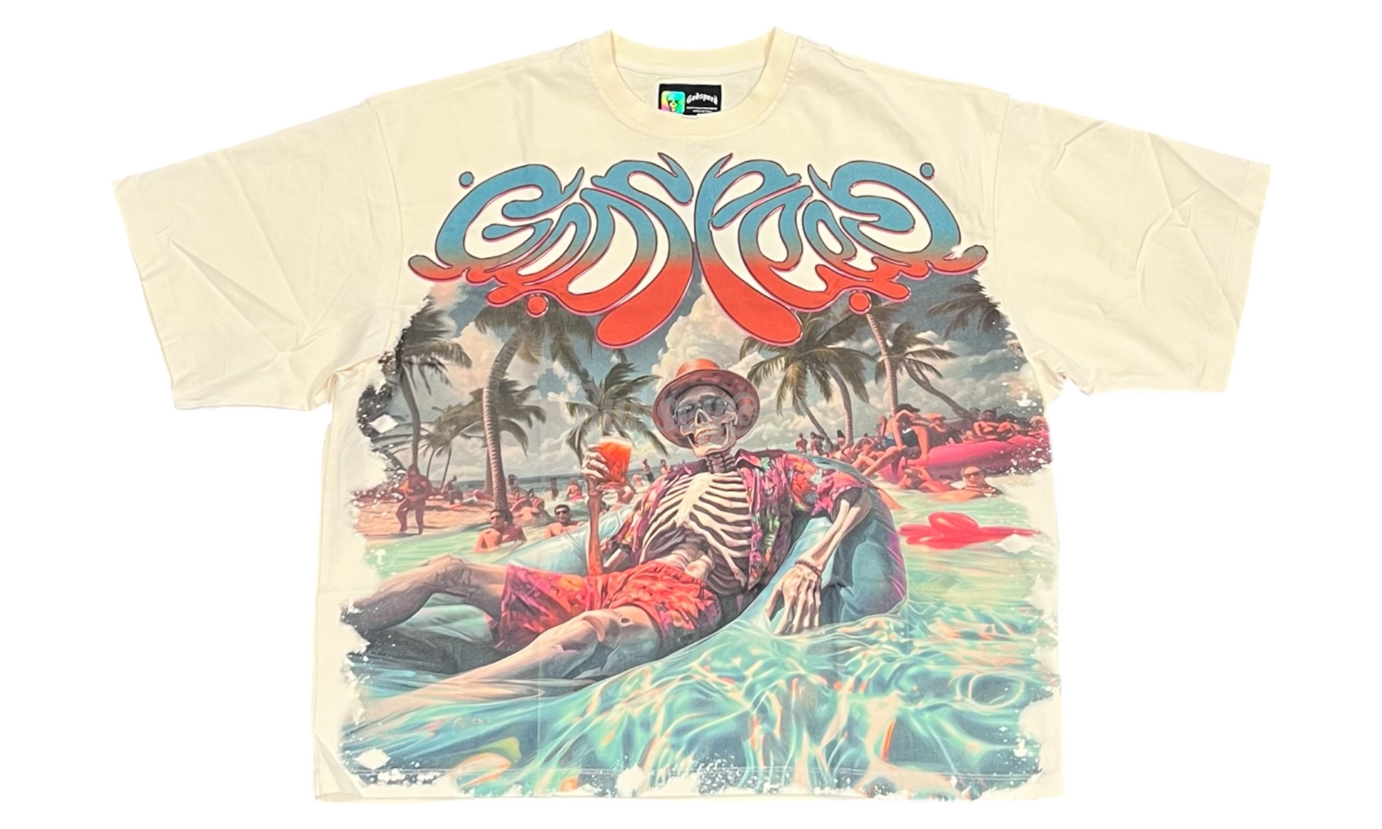 Godspeed Pool Party Bone T-Shirt-Bullseye Sneaker Boutique