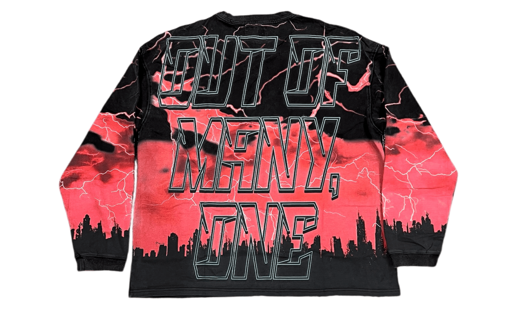 Godspeed Red Voltage Black Longsleeve T-Shirt