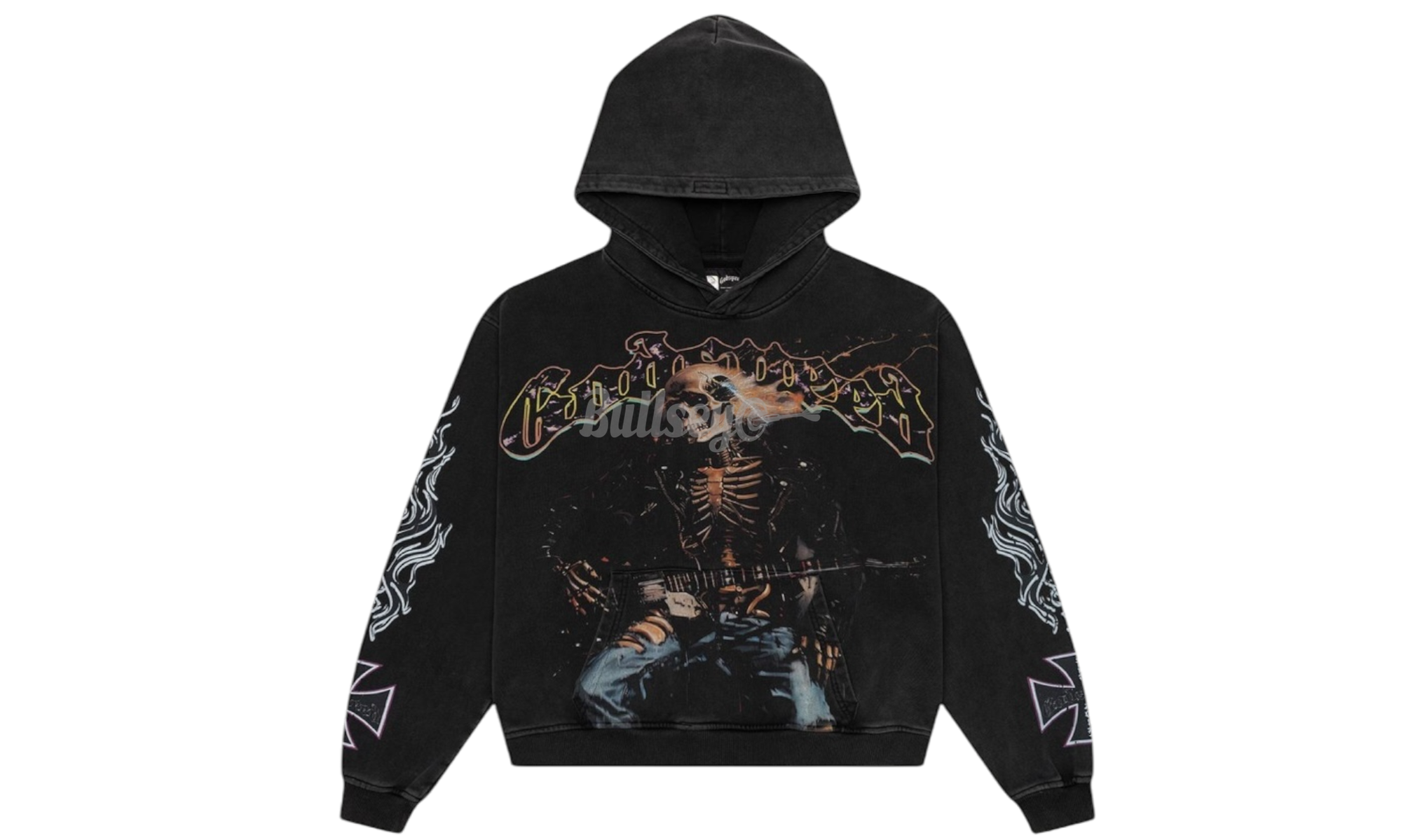 Godspeed Rock Dreams Washed Black Hoodie-Bullseye Sneaker Boutique