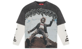 Godspeed Rocker Thermal Grey Wash Longsleeve T-Shirt-Bullseye Sneaker Boutique