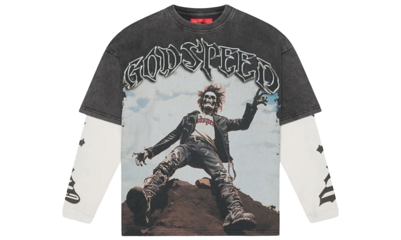 Godspeed Rocker Thermal Grey Wash Longsleeve T-Shirt-Urlfreeze Sneakers Sale Online