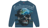 Godspeed Sklobe Wash Blue Longsleeve T-Shirt-Bullseye Sneaker Boutique