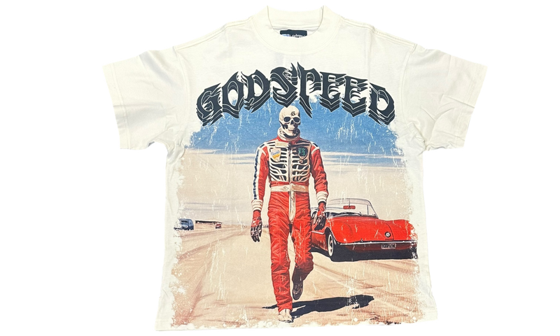 Godspeed Speed Racer White T-Shirt-Bullseye Sneaker Boutique