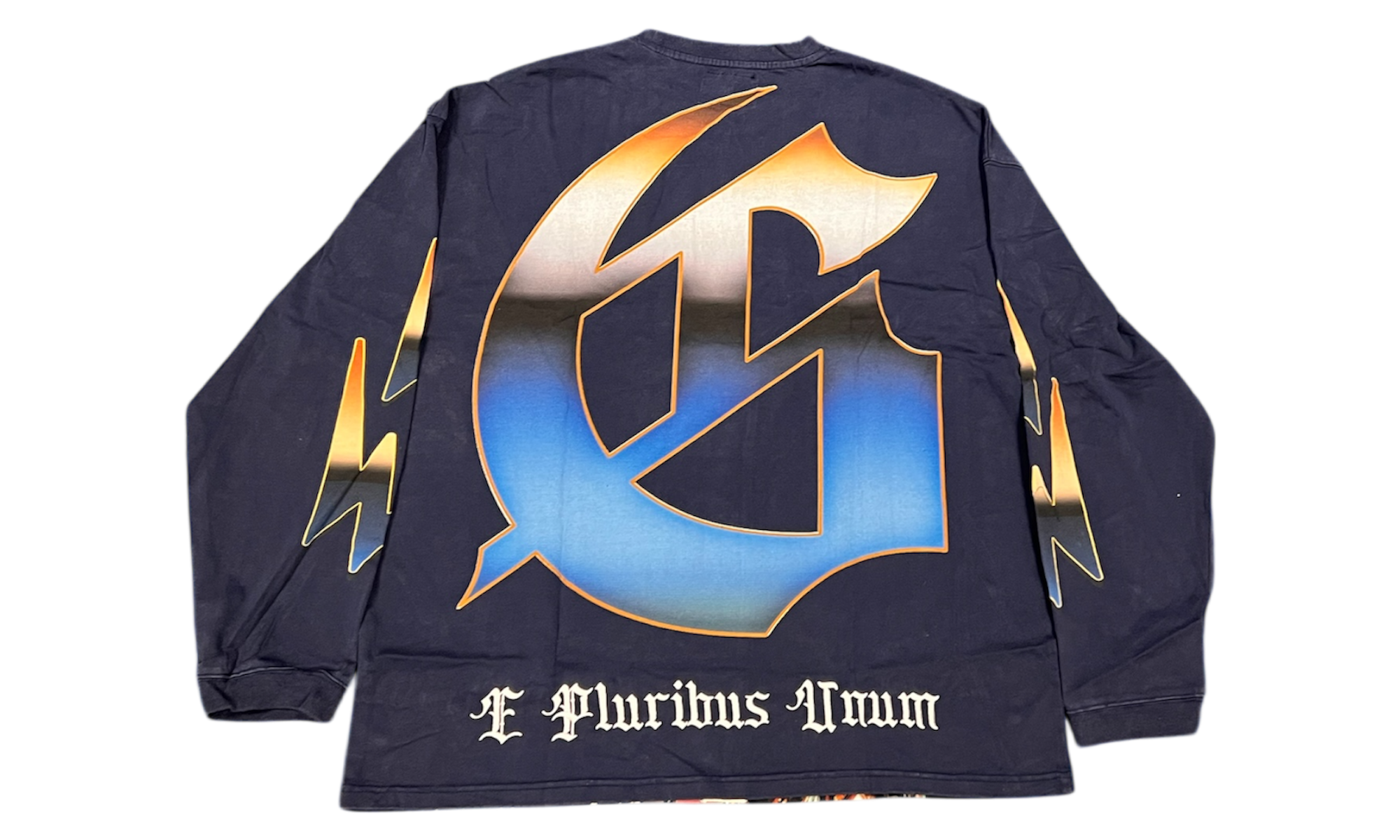 Godspeed Sputnik Navy Longsleeve T-Shirt