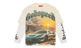 Godspeed Sunset Drift Layered Bone Longsleeve T-Shirt-Bullseye Sneaker Boutique