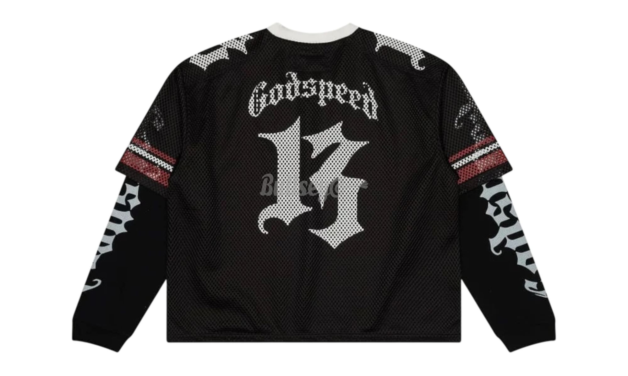 Godspeed TD Layer Black/Red Longsleeve Jersey