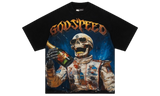 Godspeed Victory Toast Black Wash T-Shirt-Bullseye Sneaker Boutique