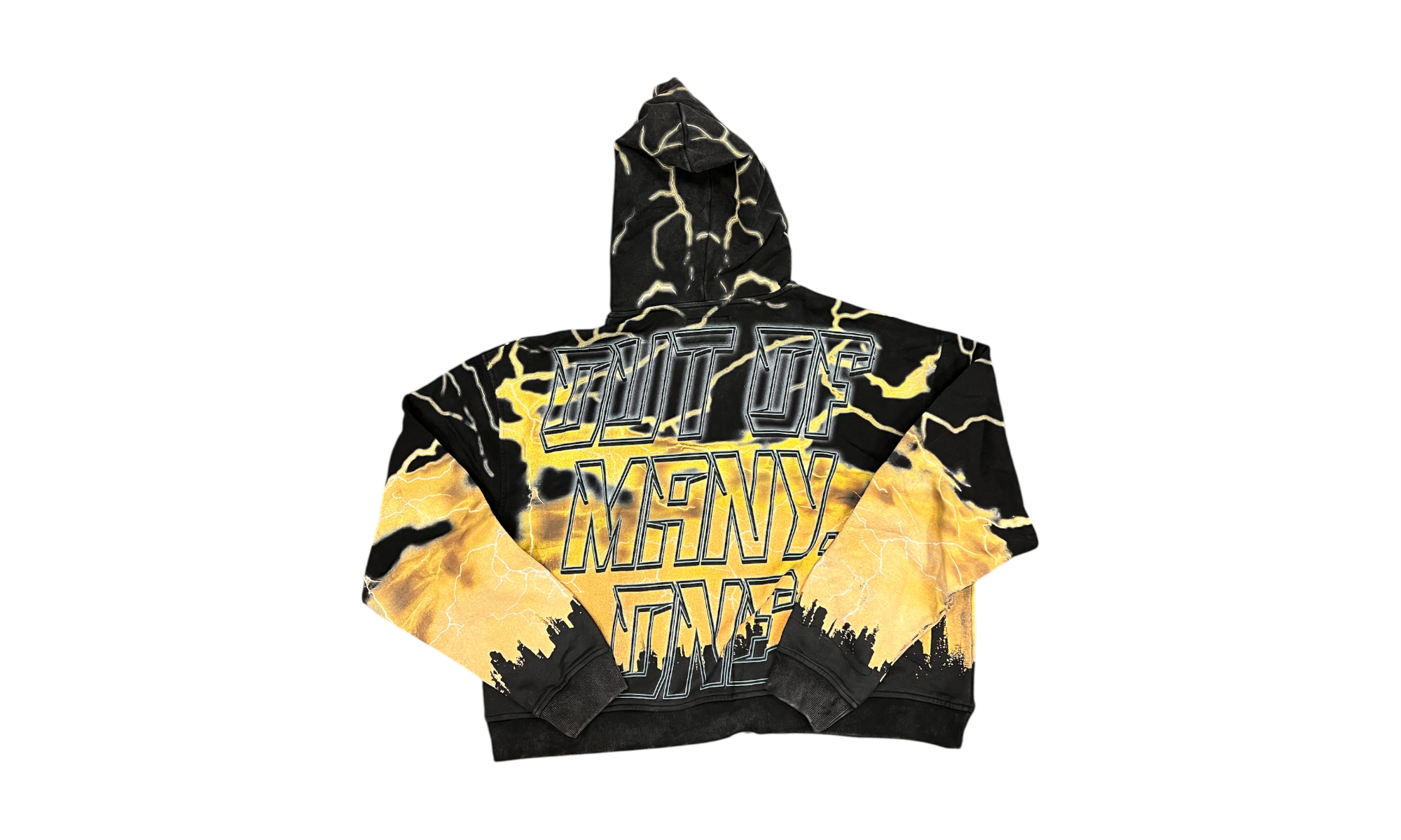 Godspeed Yellow Voltage Black Zip-Up Hoodie