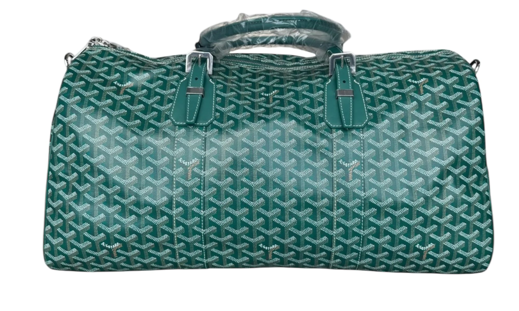 Goyard Green Boston 50 Duffle Bag-Bullseye Sneaker Boutique