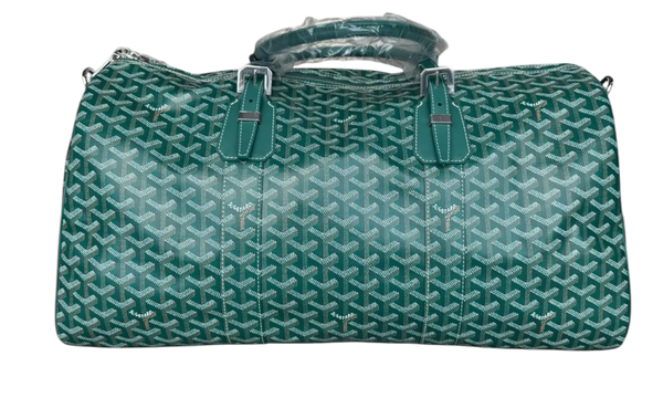 Goyard Green Boston 50 Duffle Bag-Bullseye Sneaker Boutique