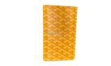 Goyard Saint Roch Yellow Wallet