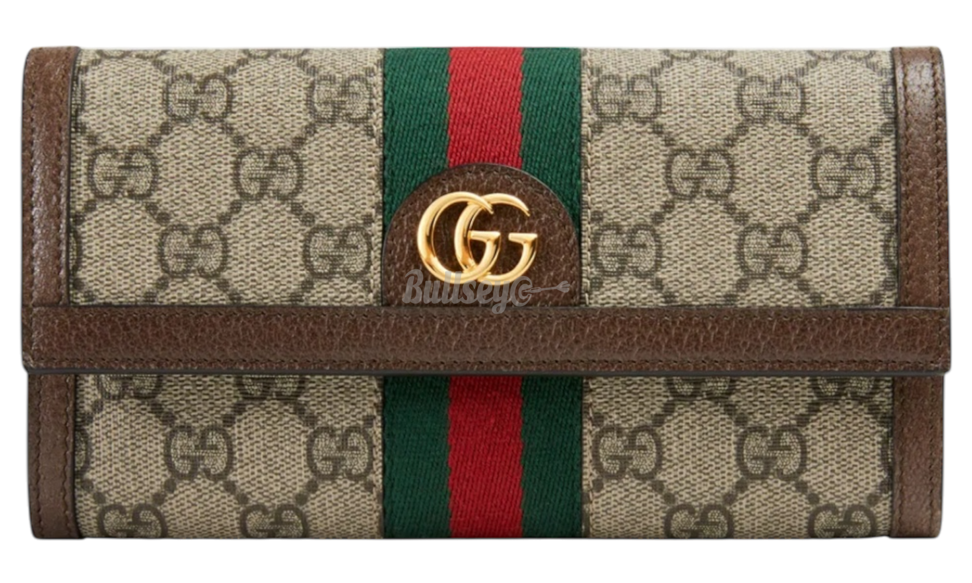 Gucci GG Ophidia Continental Wallet (PreOwned)-Bullseye Sneaker Boutique