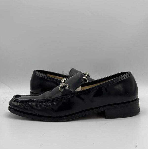 Gucci JEANSY Jordaan Leather Loafer (PreOwned) (No Box)