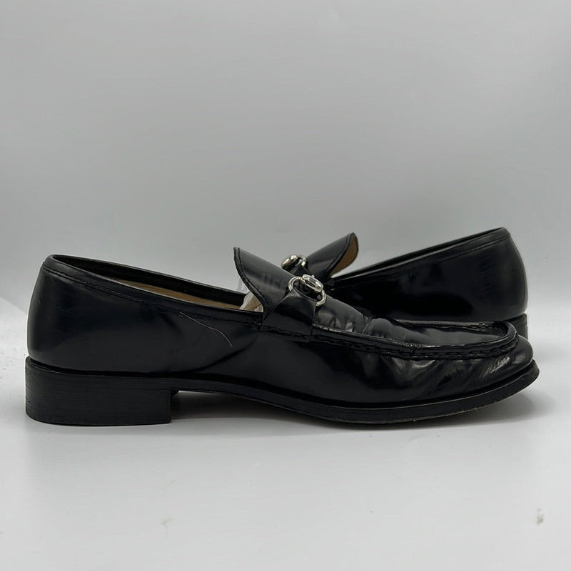 gucci cashmere Jordaan Leather Loafer (PreOwned) (No Box)