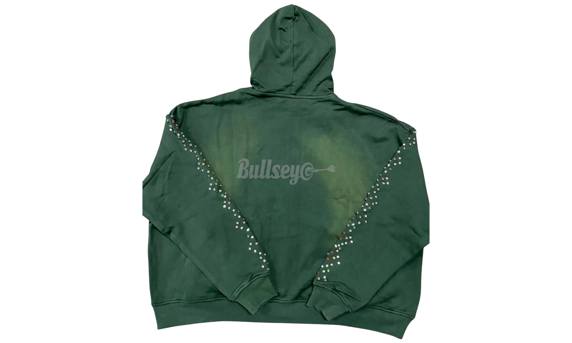 HMDD Green Bean Crystal Zip Up Hoodie