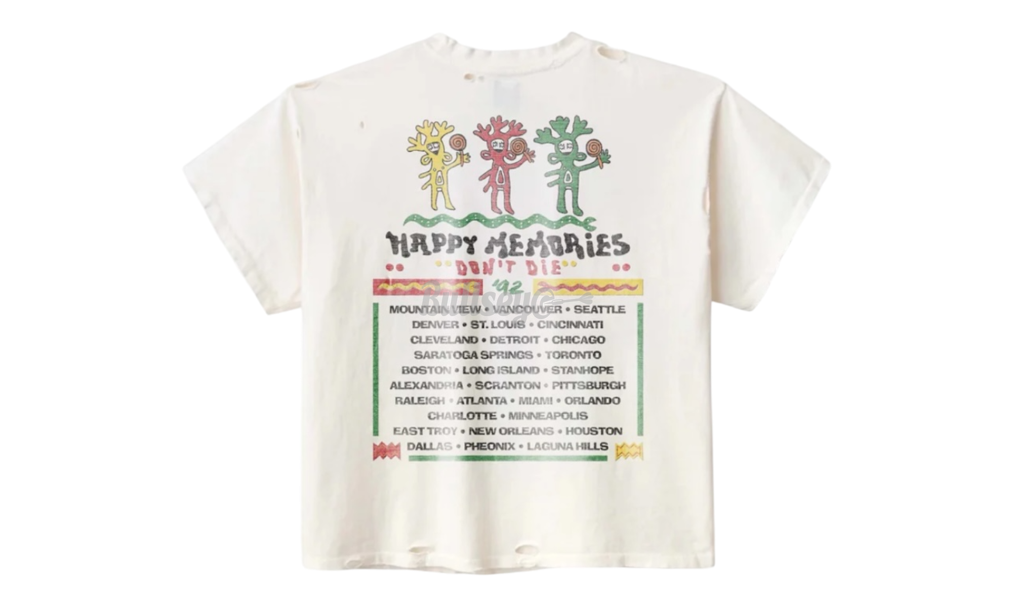 HMDD Rasta Festival Cream Vintage T-Shirt